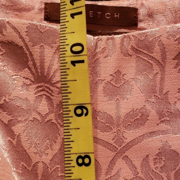 Bandolino Best Pink ( Petal 56) Brocade Dress Pants 12 NWT - Picture 12 of 16